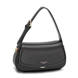 David Jones Paris Black Shoulder Bag